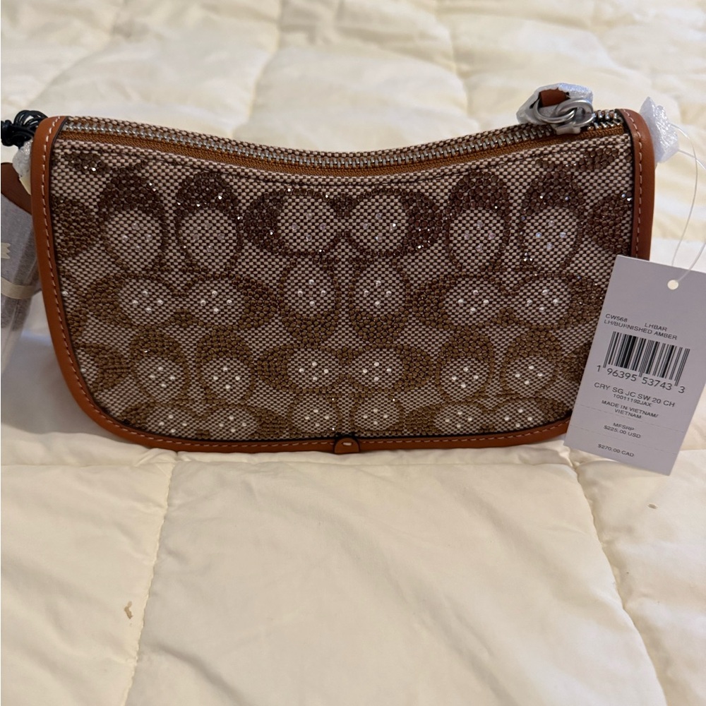 Coach Crystal Signature Jacquard